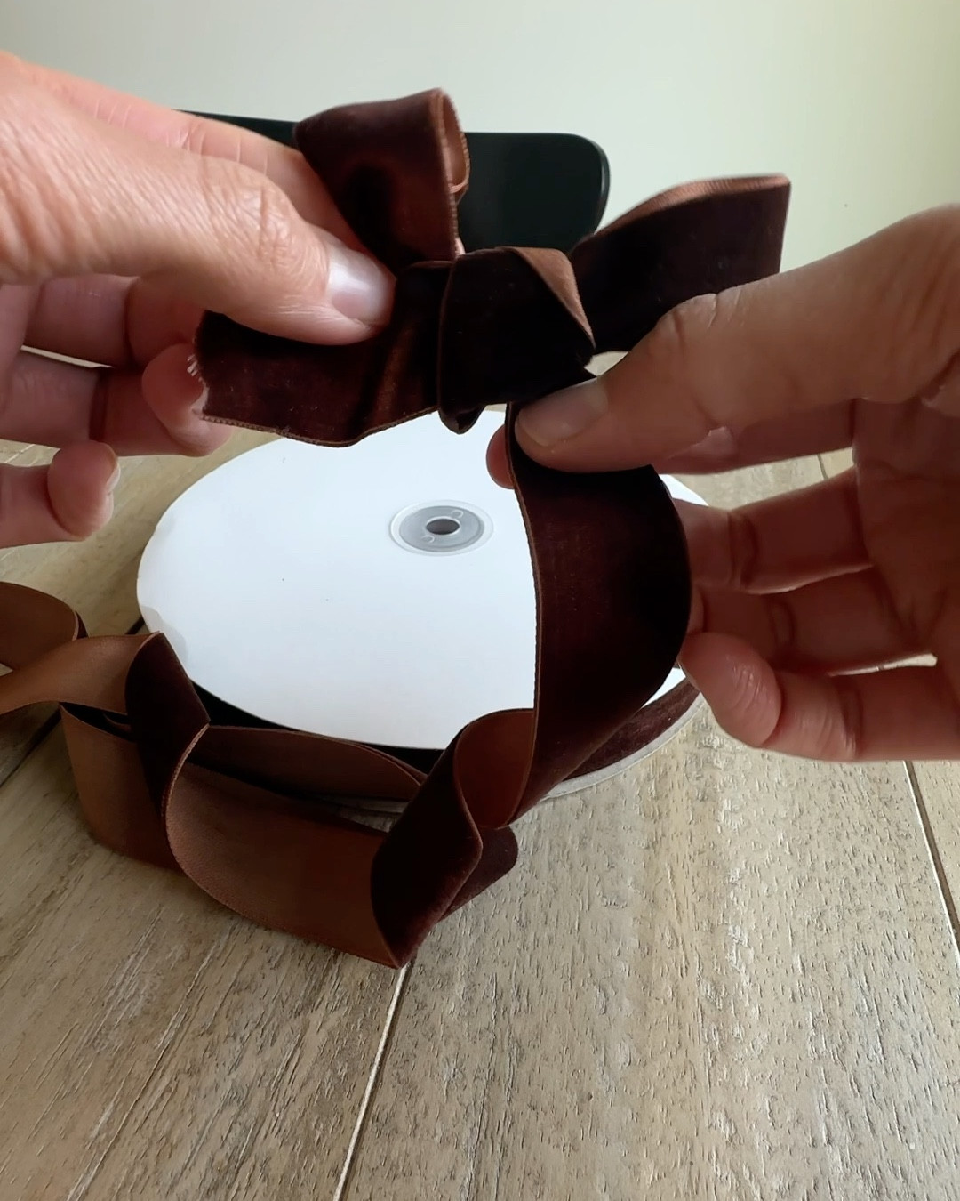 Found the prettiest velvet chocolate brown ribbon to add to vases and my tree this year 🤎🤎🤎.

#LTKHoliday #LTKSeasonal #LTKWatchNow