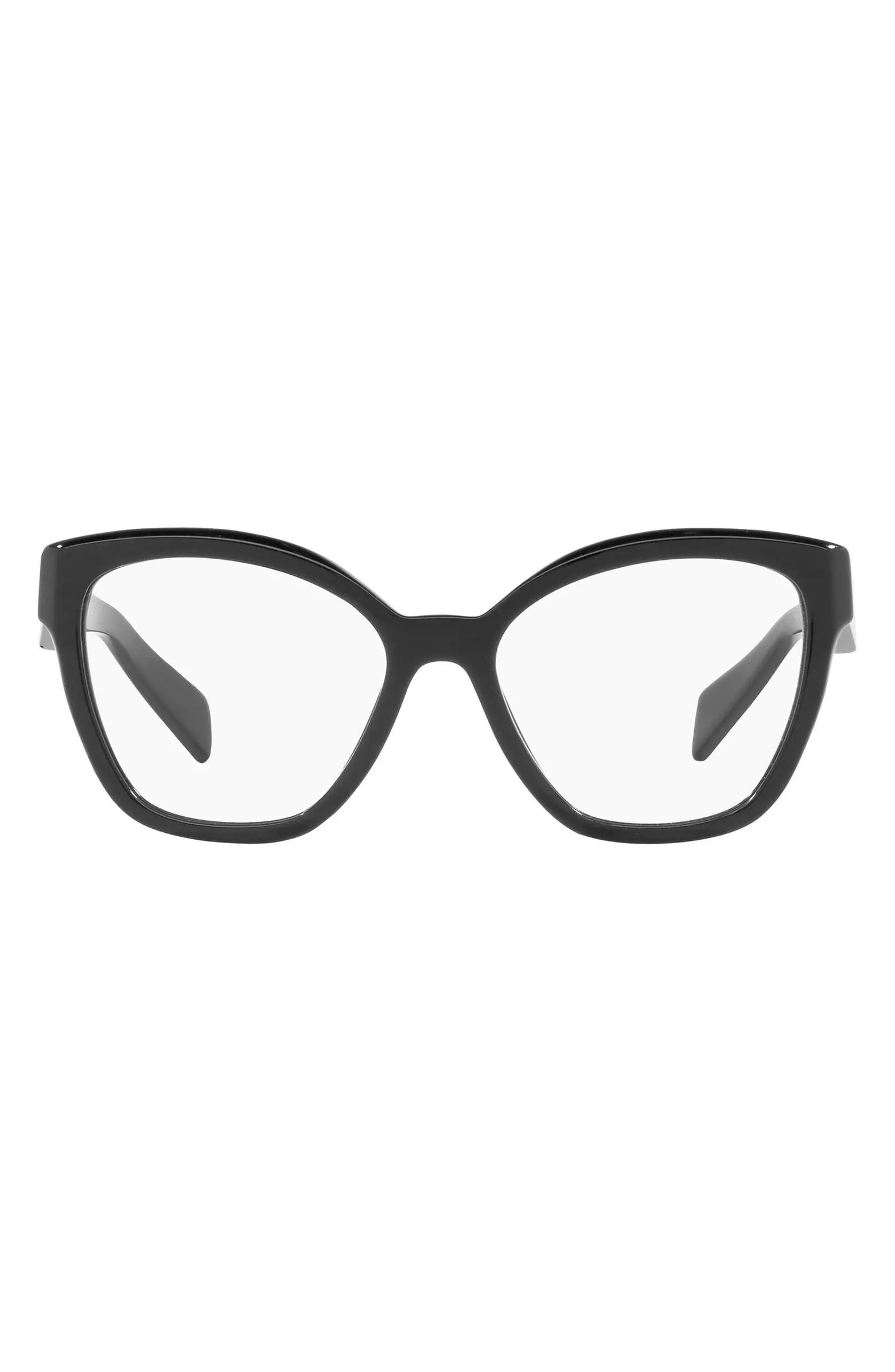 Prada 54mm Square Optical Glasses | Nordstrom | Nordstrom