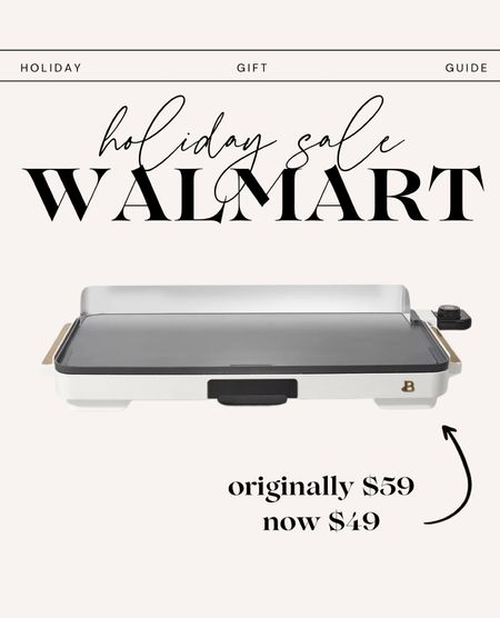 WALMART WIN 🫶🏼🙌🏼🙌🏼 
Prettiest + BEST griddle is on sale! 
GREAT Christmas gift 👏🏼👏🏼

#LTKGiftGuide #LTKSeasonal #LTKHoliday