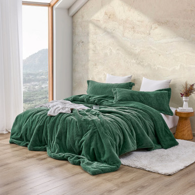 Chunky Bunny Thinner - Coma Inducer® Oversized Comforter Set - Dark Ivy | Coma Inducer