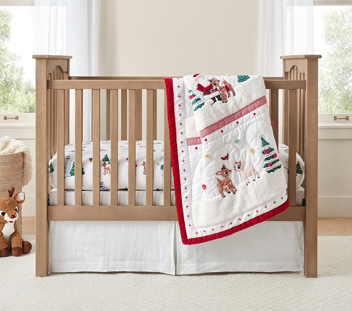 Rudolph® Baby Bedding | Pottery Barn Kids