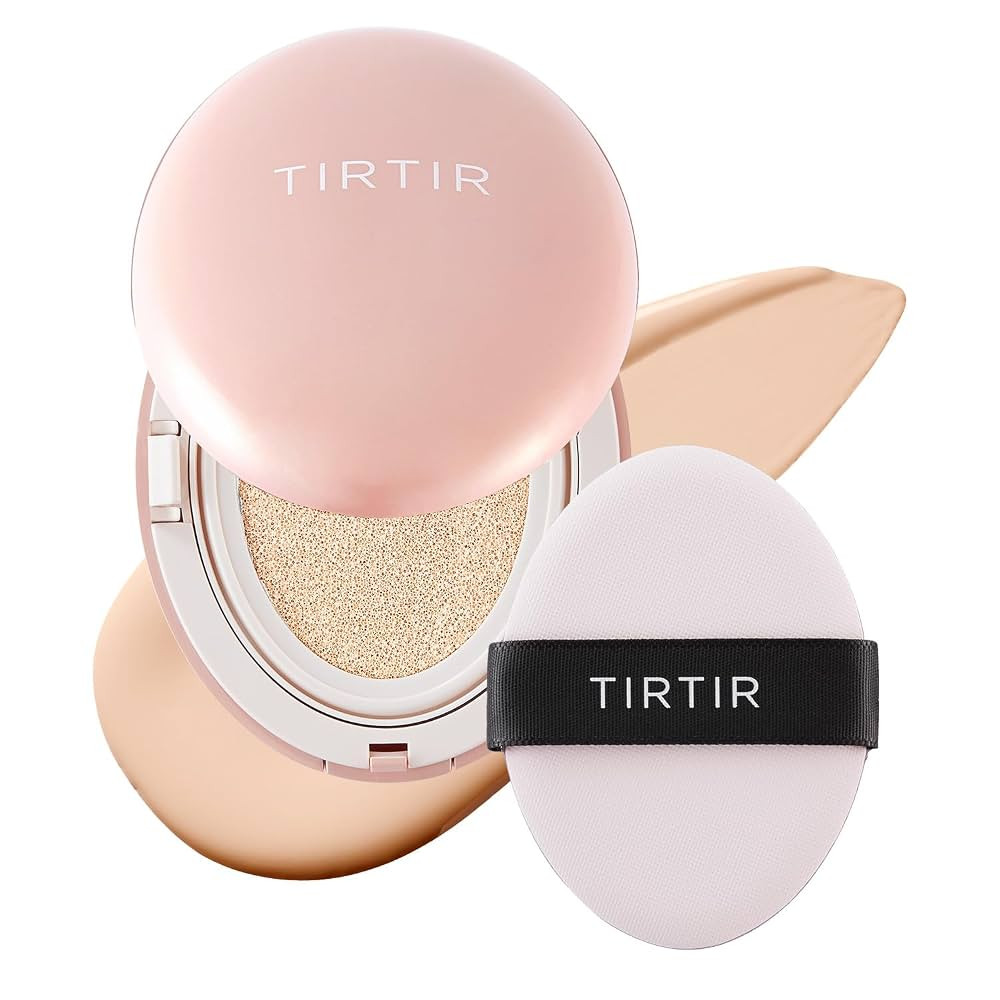 TIRTIR Mask Fit All Cover Pink Cushion Foundation | High coverage, Velvety Matte Finish, Lightwei... | Amazon (US)