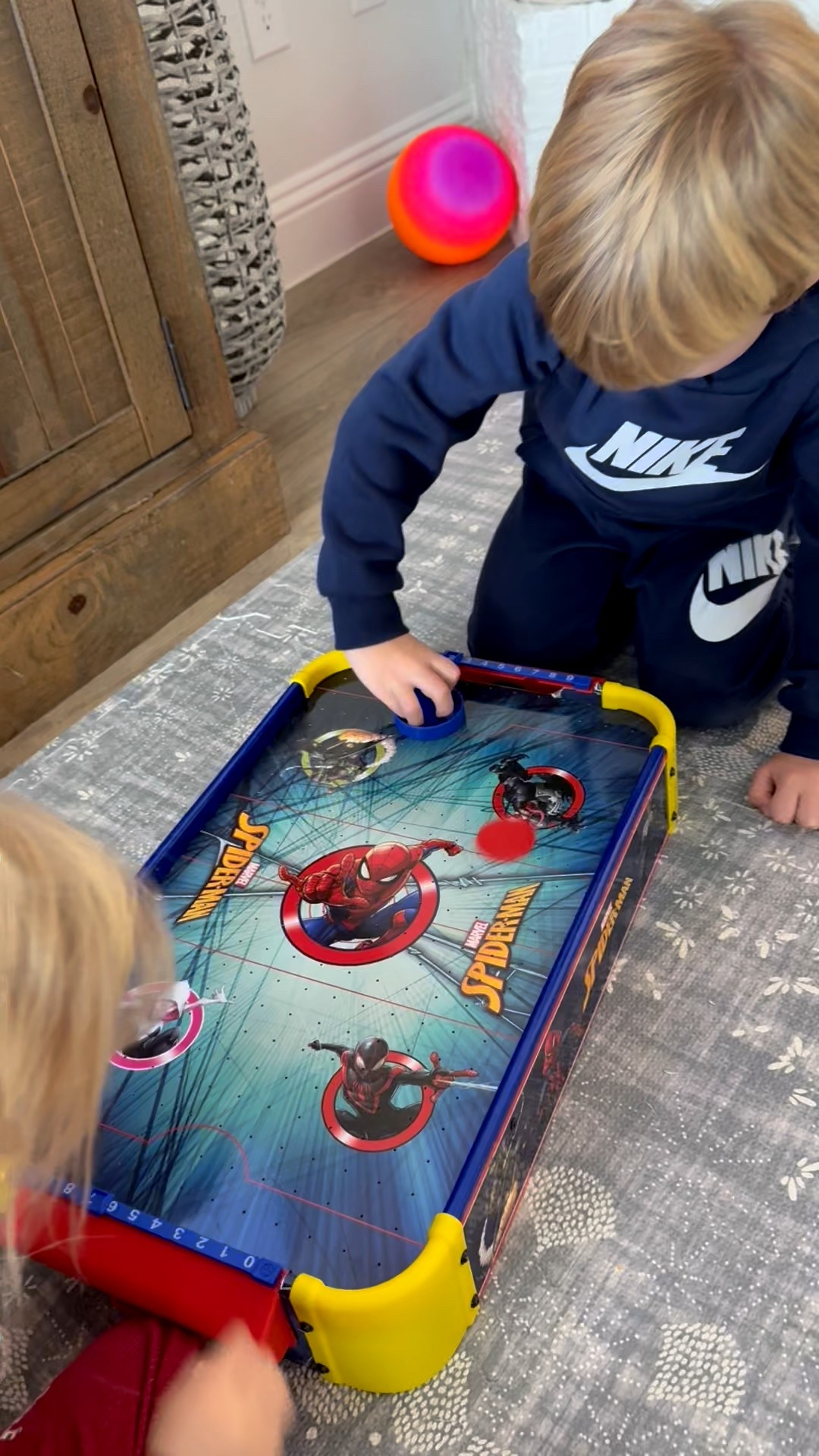 This little spiderman air hockey table has been a hit! 🙌🏻

#LTKKids #LTKmomlife