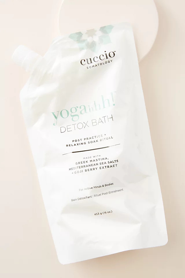 Cuccio Somatology Yogahhh! Detox Bath Salts | Anthropologie (US)