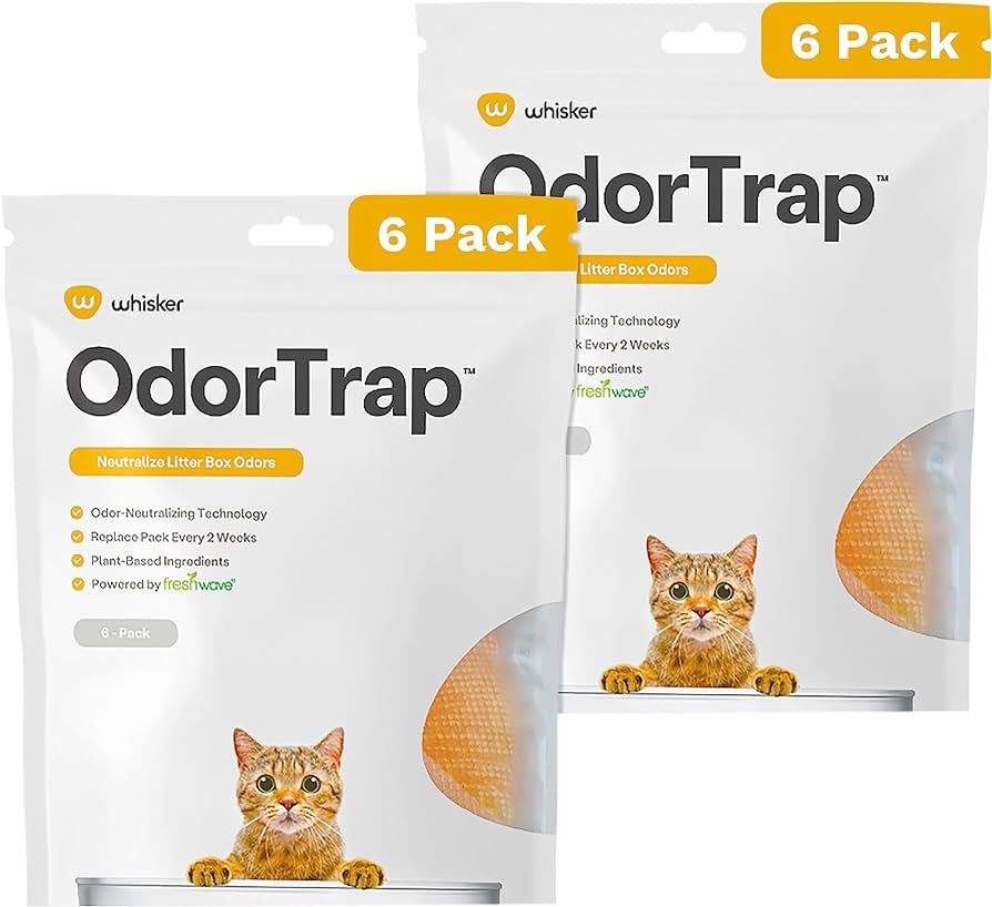 OdorTrap Pack Refills by Whisker, 12 Pack Refill for OdorTrap Pod (Pod Not Included), Eliminates ... | Amazon (US)