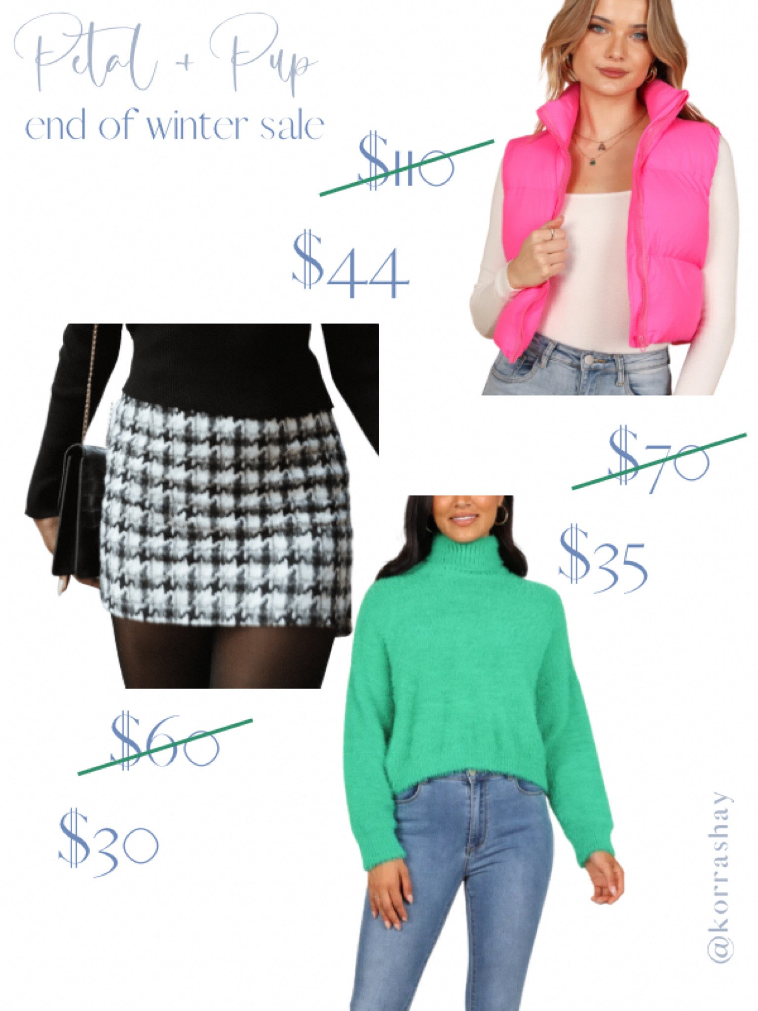 Petal and pup end of winter sale! Huge discounts for winter fashion!

#LTKSeasonal #LTKsalealert #LTKHoliday