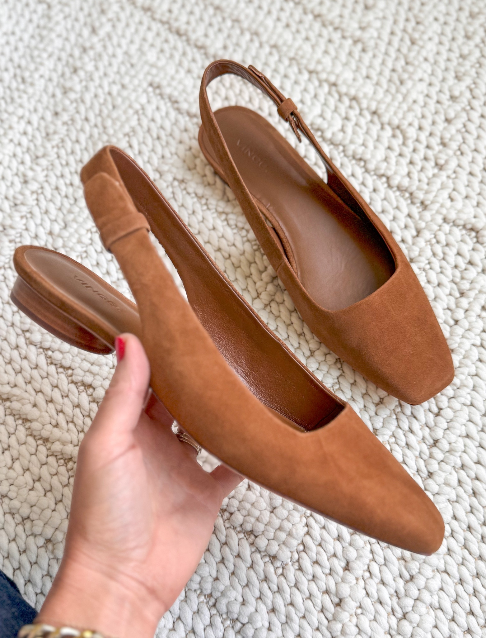 He is gorgeous suede slingbacks are such a comfortable and on trend shoe or now and into the fall! these run true to size

#LTKxNSale #LTKShoeCrush #LTKOver40