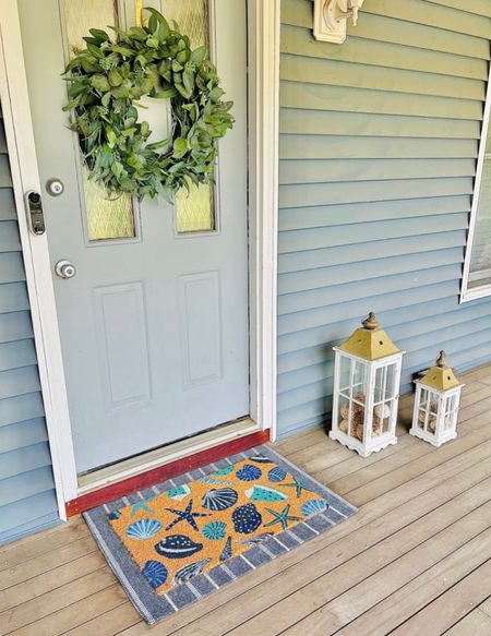 Bring a little beach right to your front door with this seashell doormat! 

#summerdecor #homedecor #target

#LTKhome #LTKstyletip #LTKSeasonal