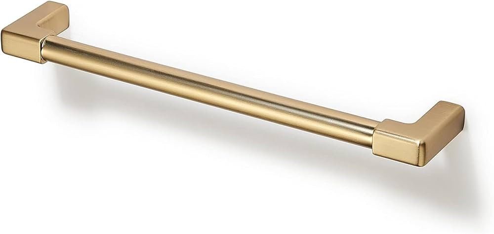 TUNNY 10 Pack Classic Solid Cabinet Handles-5"/128mm Screw Spacing Champagne Bronze Furniture Har... | Amazon (US)