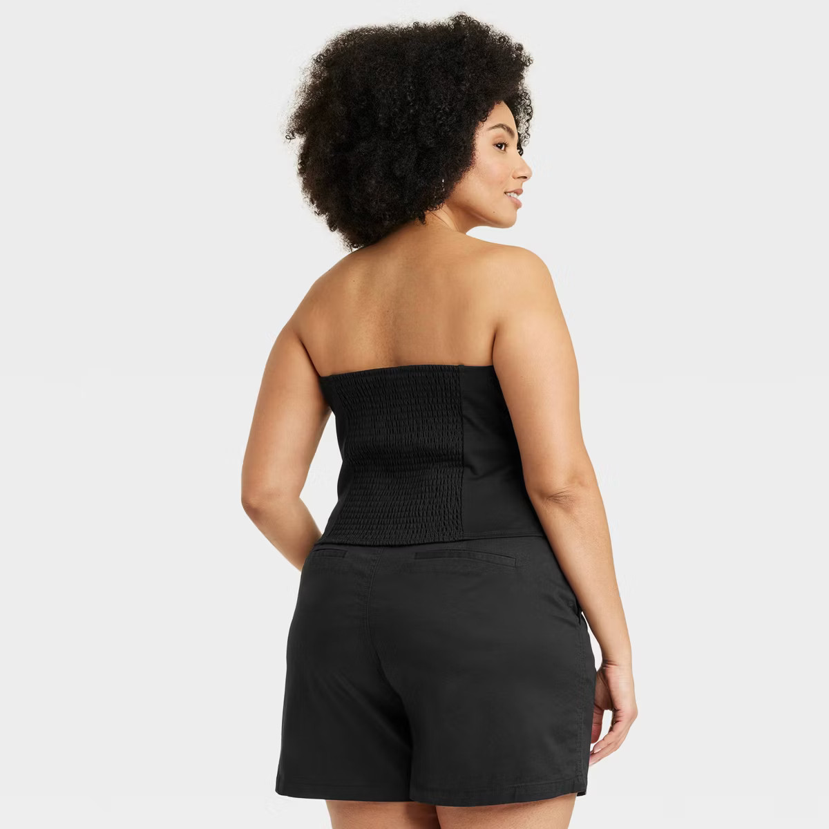 Women's Ponte Tube Top - A New Day™ Black 3X | Target