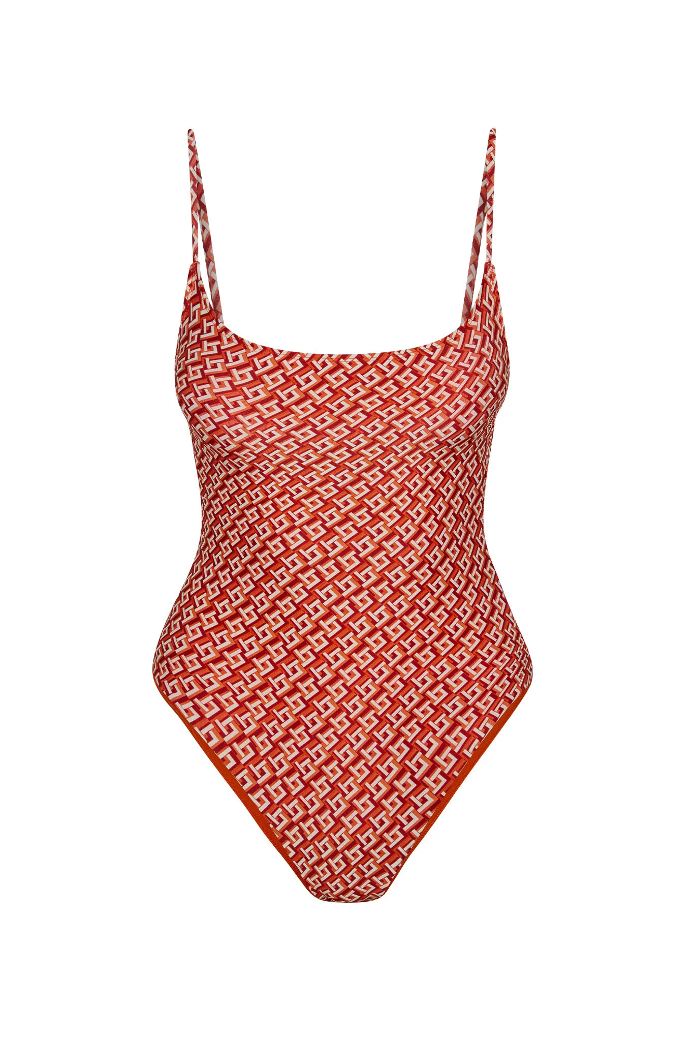 Bahamas One Piece - Lattice Geo | Monday Swimwear