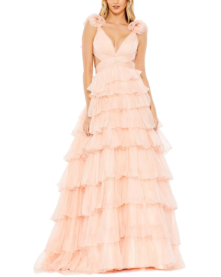 Mac Duggal Ruffled Ballgown | Shop Simon