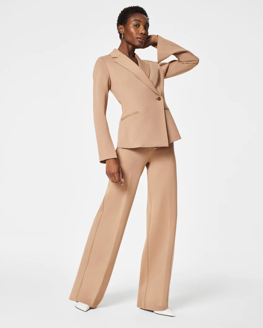 The Perfect Pant, Button Wide Leg | Spanx