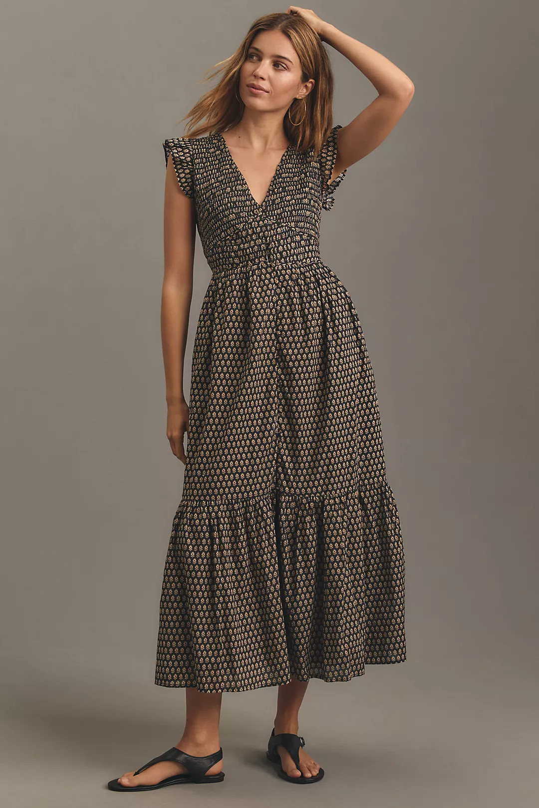 The Peregrine Midi Dress | Anthropologie (US)