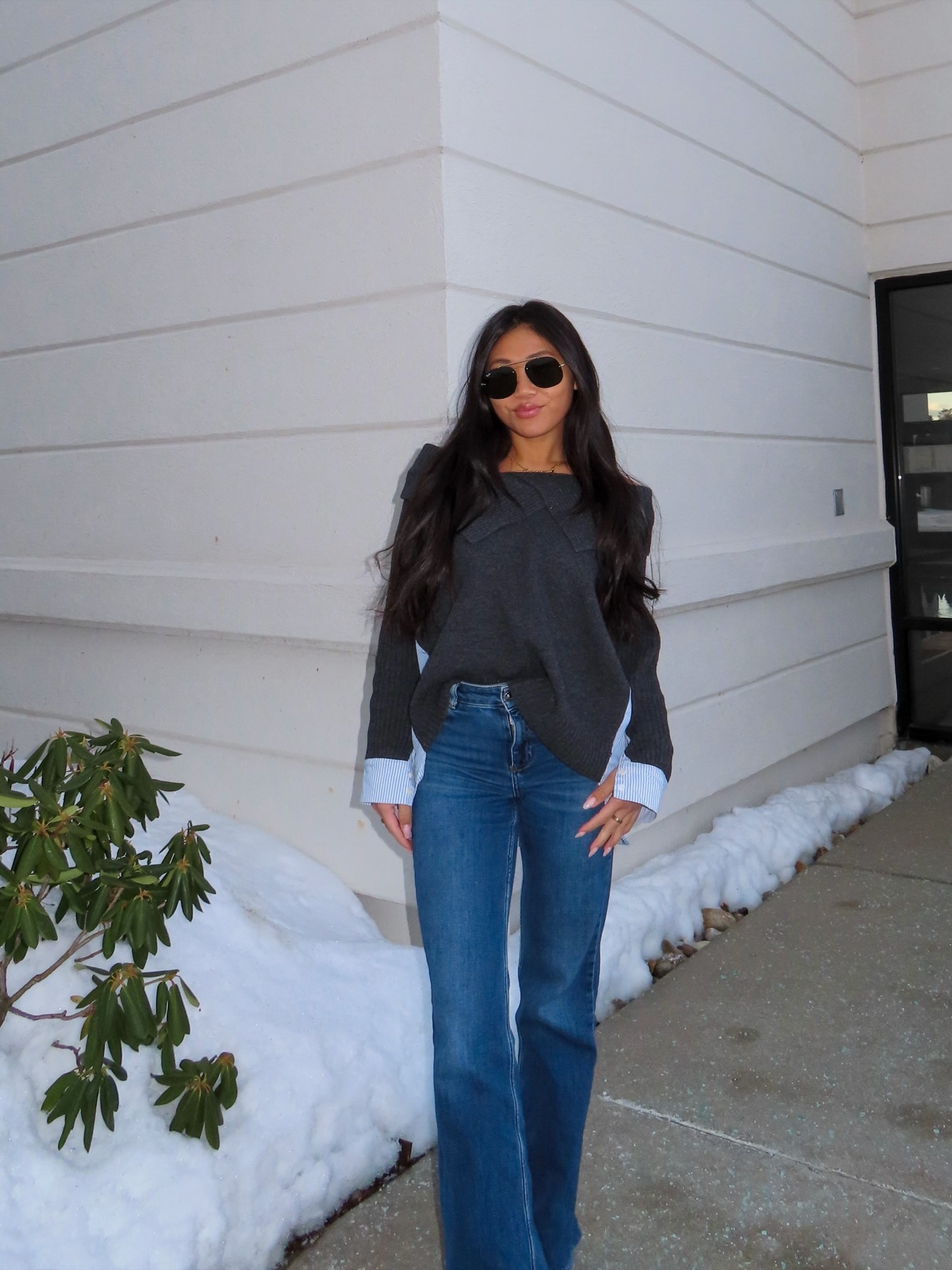 Another casual ootd @renttherunway @rtrmuse #RTRPartner #RTRMuse
.
.
.
Work outfit inspo, office outfit ideas, transOrion outfit