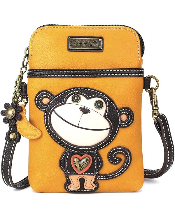 CHALA Wilderness Animal Collection Cell Phone Crossbody Purse-Women PU Leather/Canvas Multicolor ... | Amazon (US)