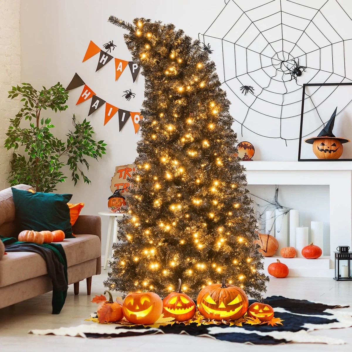 The 7-Ft Artificial Halloween Tree makes a striking addition to your seasonal décor, creating a dramatic focal point for spooky styling throughout the home. Perfect for the living room, foyer, entryway, or party space, it can be decorated with Halloween ornaments, lights, ribbons, and festive accents for a beautifully theatrical display. ON SALE and under $120.

Ideas:

* Halloween tree
* spooky home décor
* Halloween decorating
* dramatic seasonal styling
* festive Halloween display

Keywords:

* Halloween tree
* artificial Halloween tree
* Halloween decorations
* Halloween home décor
* spooky Halloween décor
* Halloween decorating ideas
* Halloween living room décor
* Halloween entryway décor
* Halloween party décor
* Halloween ornaments
* Halloween tree decorations
* pre-lit Halloween tree
* fall home décor
* autumn home décor
* seasonal home décor

#LTKSaleAlert #LTKHome #LTKSeasonal