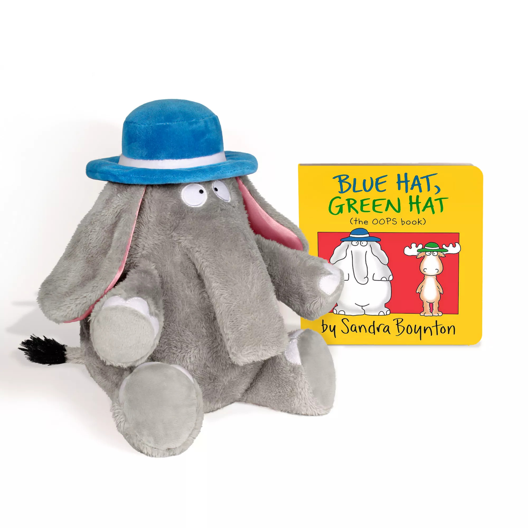 Kohl's Cares® Blue Hat Green Hat Elephant Plush Toy and Book Bundle | Kohl's