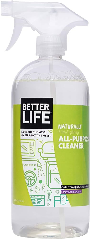 Better Life All Purpose Cleaner - Multipurpose Home and Kitchen Cleaning Spray for Glass, Counter... | Amazon (US)