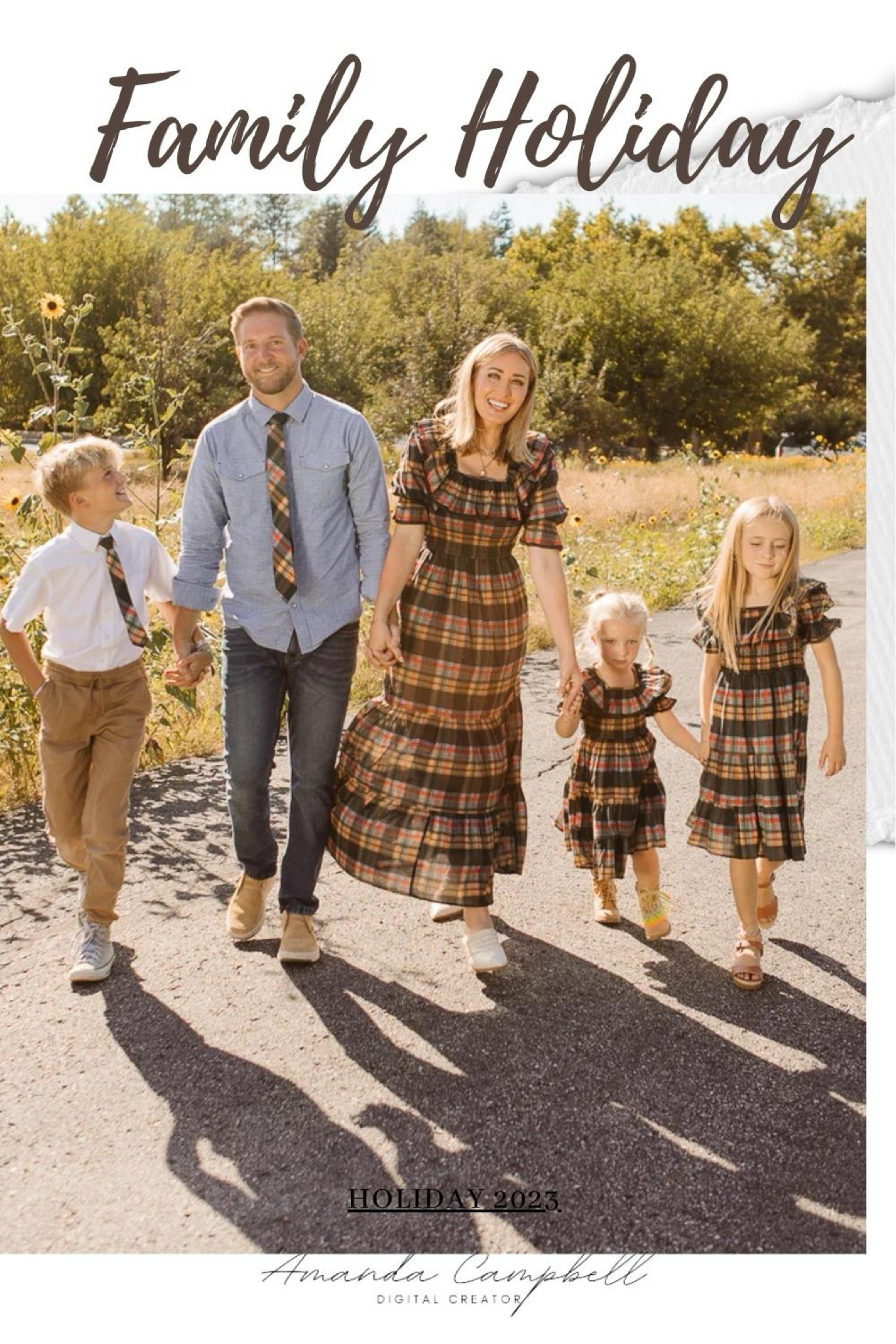 Get ready to spread some holiday cheer with our festive matching family outfits! This holiday season, we've got the perfect ensemble for your family, featuring classic plaid dresses for the ladies and coordinating plaid ties for the gentlemen. With a timeless and cozy plaid pattern, your family will look picture-perfect for holiday gatherings, creating cherished memories together. These outfits are not just stylish but also a symbol of unity and togetherness, making your celebrations even more special. Embrace the spirit of the season with matching plaid outfits that radiate warmth and joy.

#LTKHoliday #LTKstyletip #LTKSeasonal