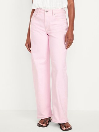 Curvy Extra High-Waisted Wide-Leg Jeans | Old Navy (US)