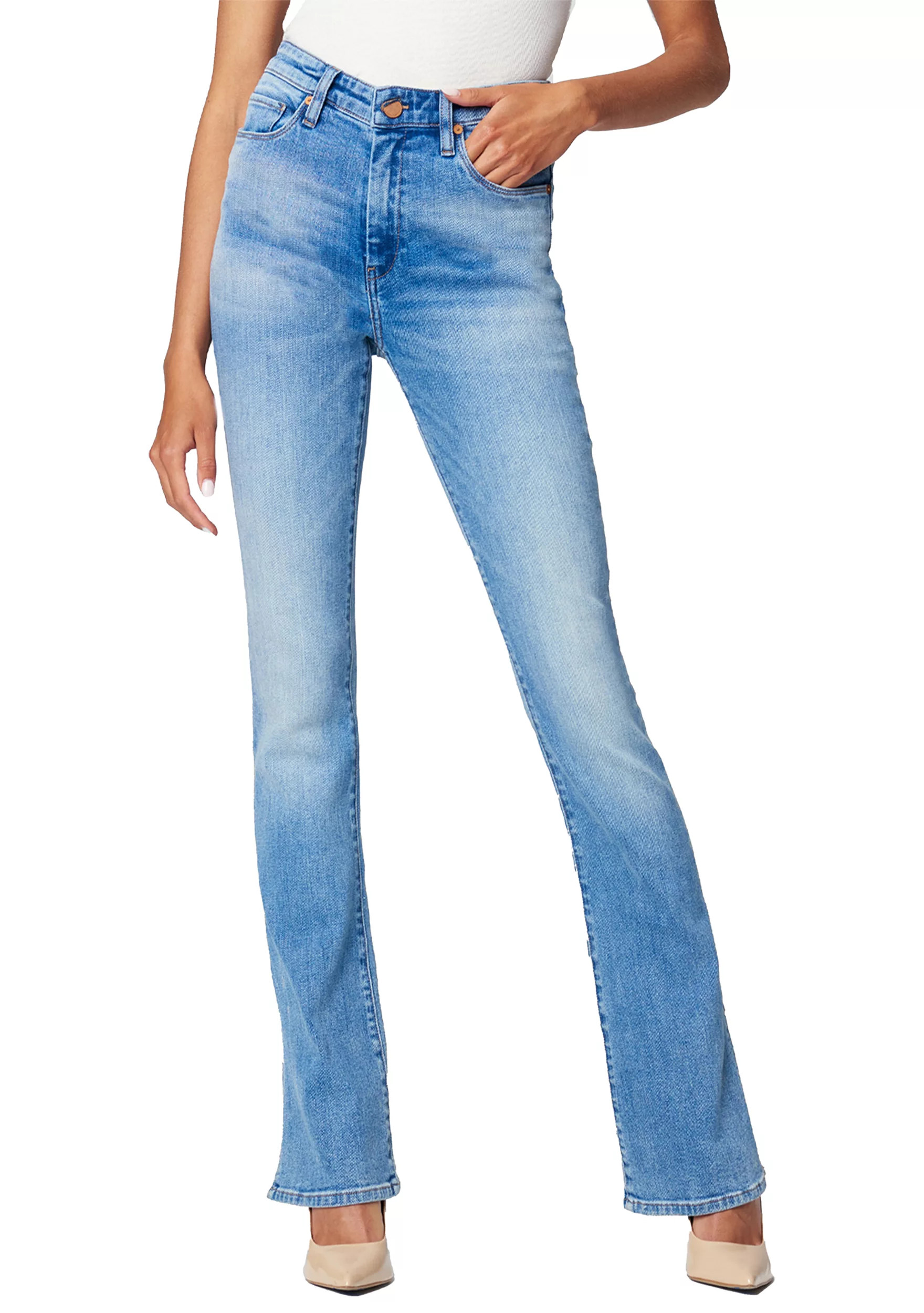 Women's Hoty Slim Bootcut Jeans in Follow You Arrow | Belk