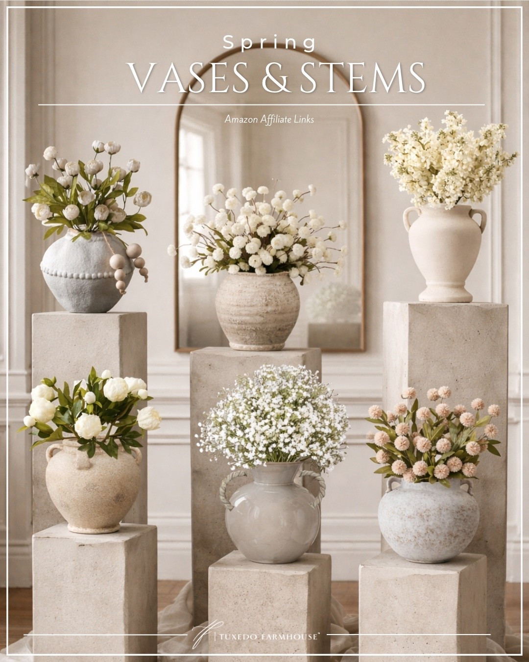 Spring vases starting at $20🌼

Soft neutral ceramics paired with lifelike stems make it easy to refresh shelves, mantels, and tabletops for the season. These budget-friendly finds add instant texture and warmth to any space — perfect for layering into your everyday spring styling.

#LTKHome #LTKunder50 #LTKSeasonal #springdecor #homedetails #shelfstyling #cozyhome #neutraldecor 

 