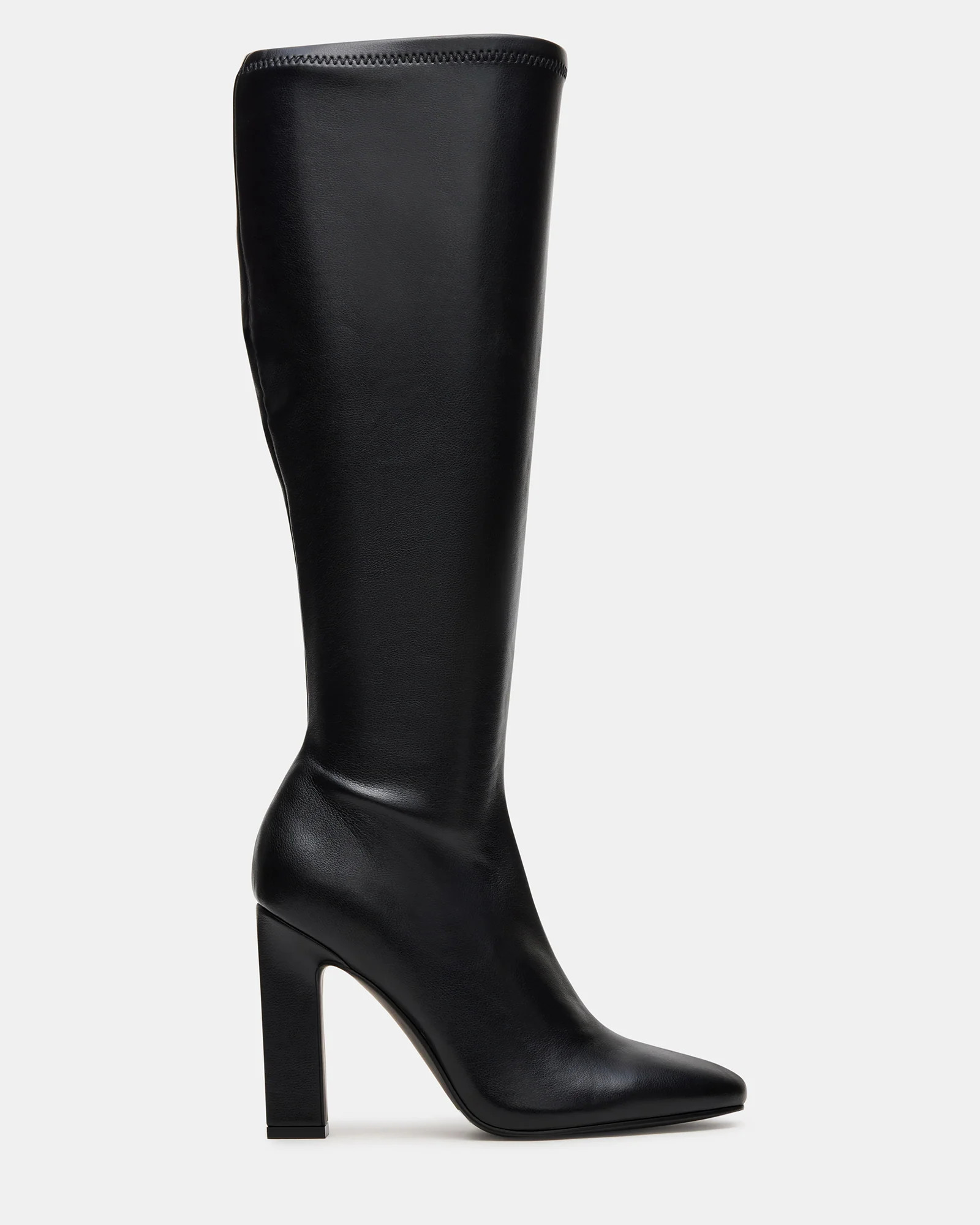 ARIA Black Wide Calf Knee-High Women's Boot | Steve Madden (US)