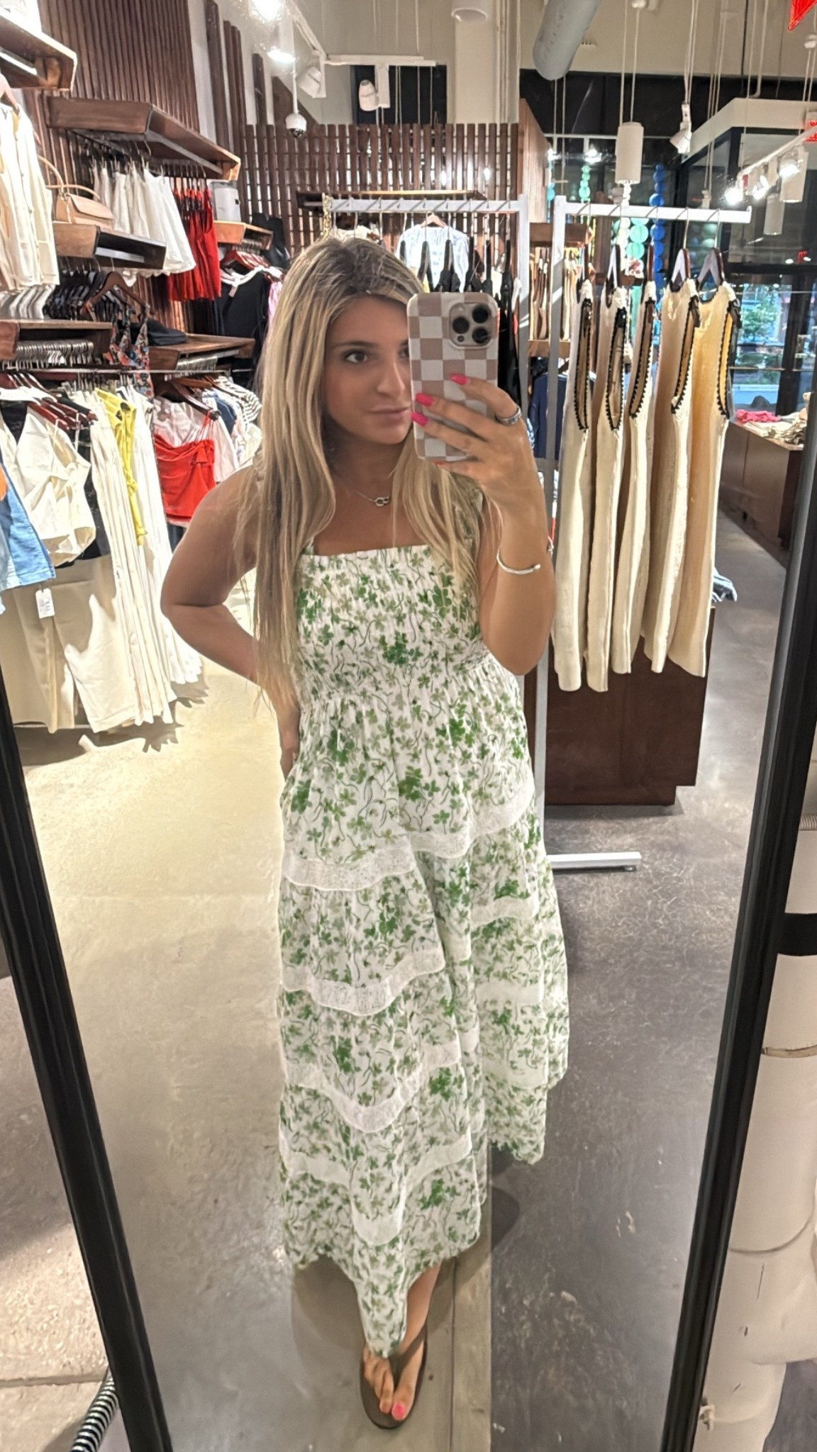 Green Floral Hill House Spring Summer Dress 

#LTKSeasonal #LTKStyleTip #LTKWorkwear