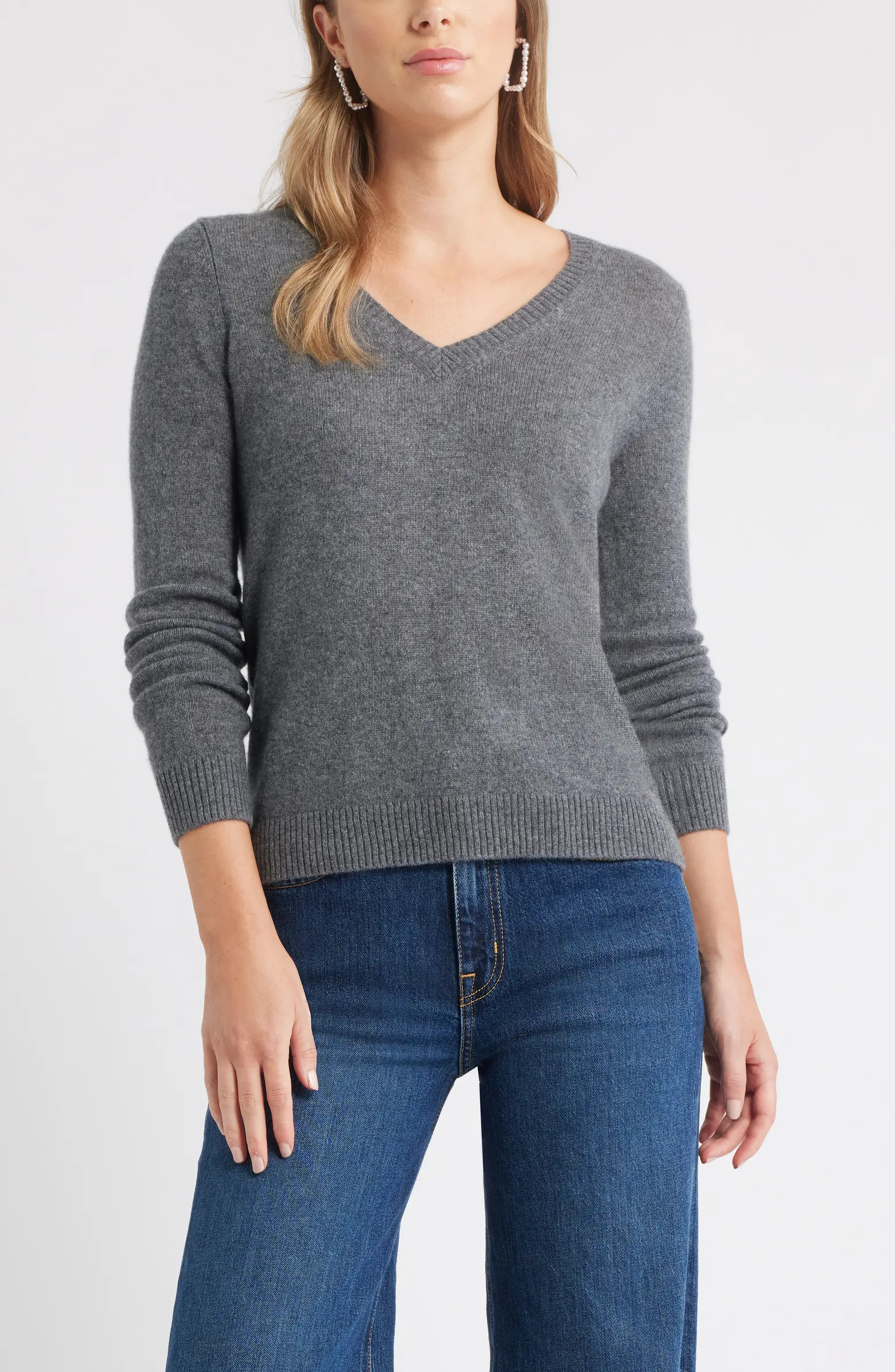 Cashmere V-Neck Sweater | Nordstrom