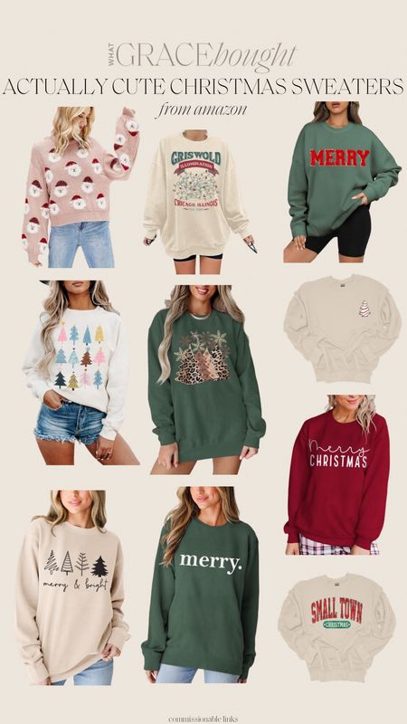 Actually cute #holidaysweaters from Amazon! Perfect for Christmas! 

Santa sweatshirt. Santa graphic sweatshirt. Christmas outfit. Christmas sweatshirt. Christmas style

#LTKfindsunder50 #LTKSeasonal #LTKHoliday