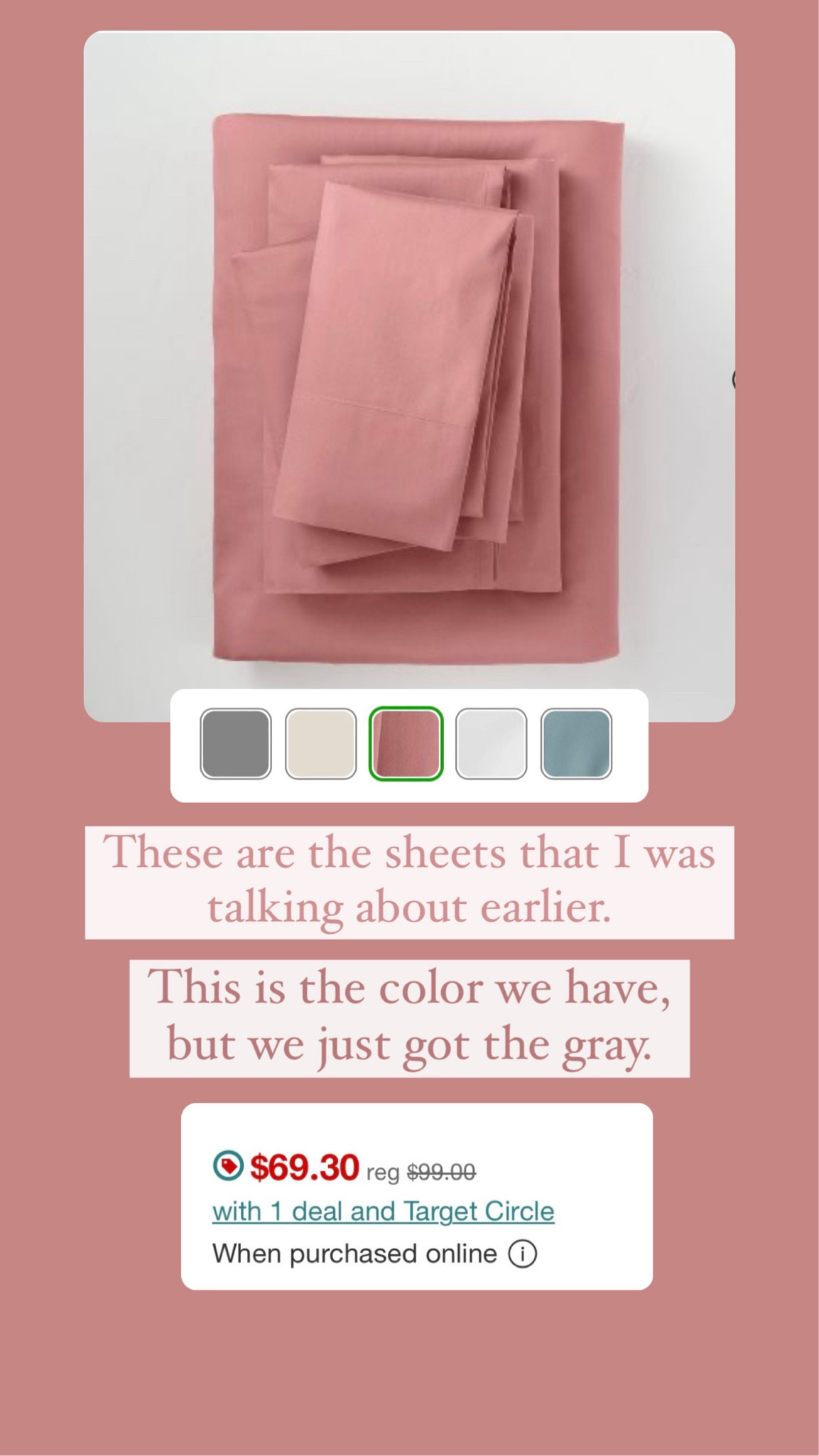 Our favorite sheets of all time are on sale for Target Circle week. We just grabbed another set.  30% off and worth every penny! We’ve had our first set about a year and they’ve held up so well.  Very soft, cooling, and comfortable  

#LTKhome #LTKsalealert #LTKxTarget