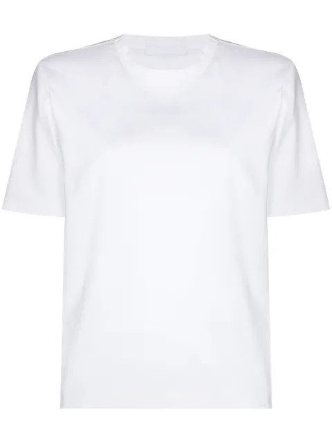 shoulder-pad cotton T-shirt | Farfetch (RoW)