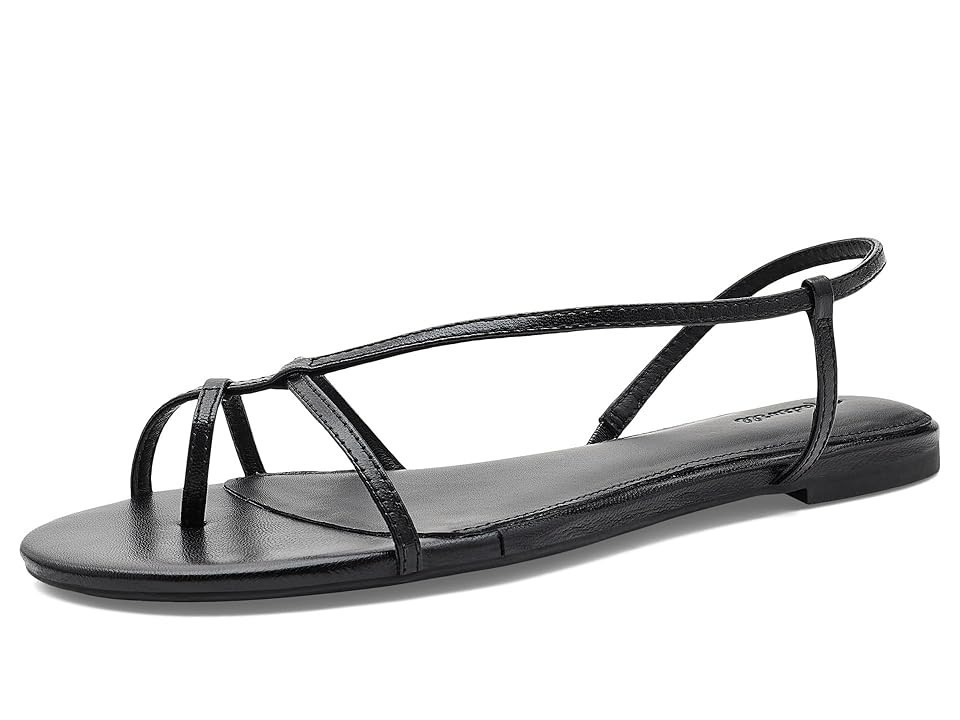 Madewell Iggy Strappy Sandal Women's Dress Sandals True Black: 9.5 M | Zappos.com