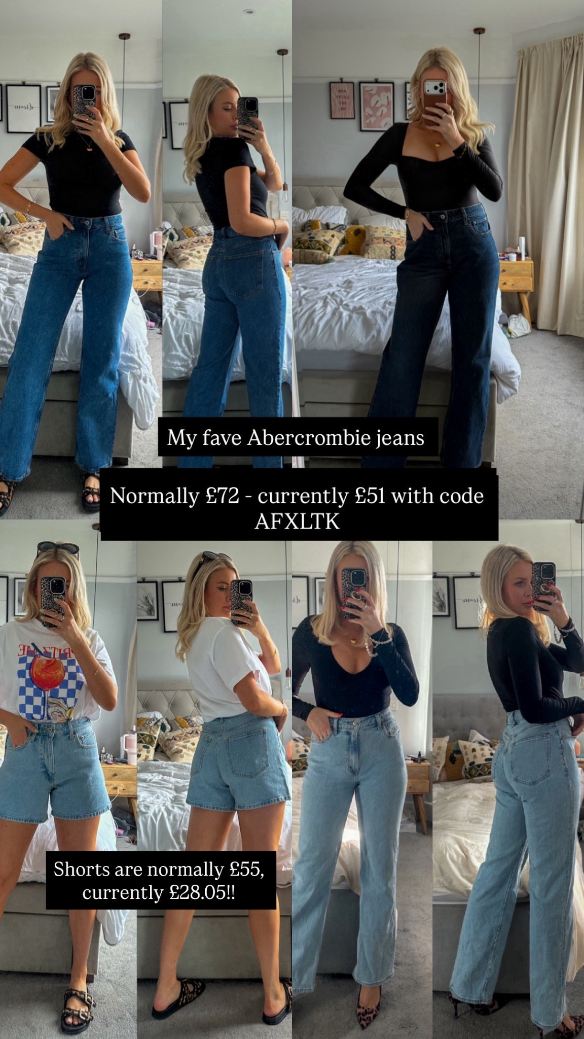 20-40% off at Abercrombie PLUS use code AFXLTK to save an additional 15% on top!! 