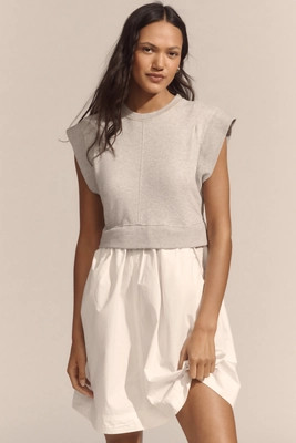 Daily Practice Twofer Babydoll Mini Dress | Anthropologie (US)