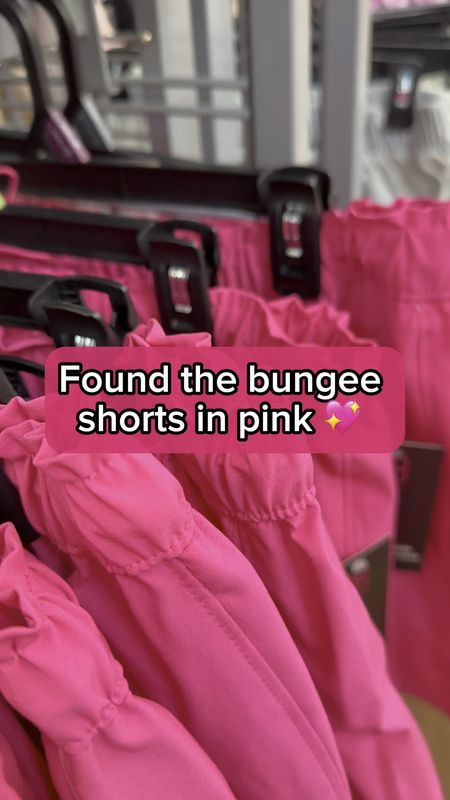 Our favorite bungee shorts in pink! Walmart fashion. 

#LTKStyleTip #LTKFitness #LTKActive