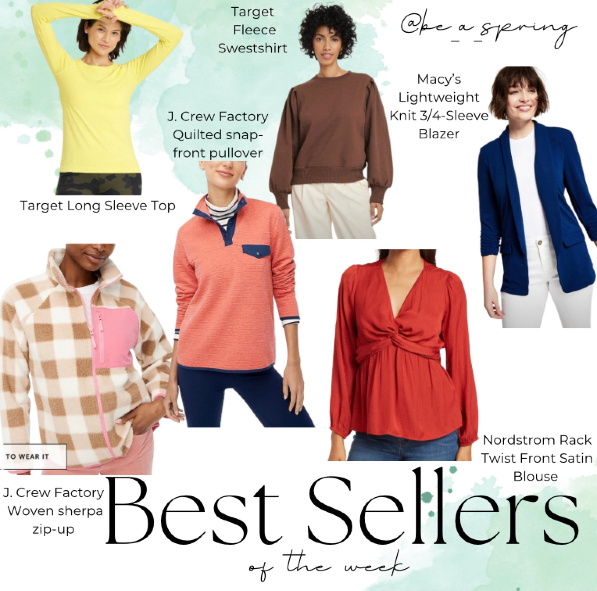 Spring bestselling items from last week

#hocspring