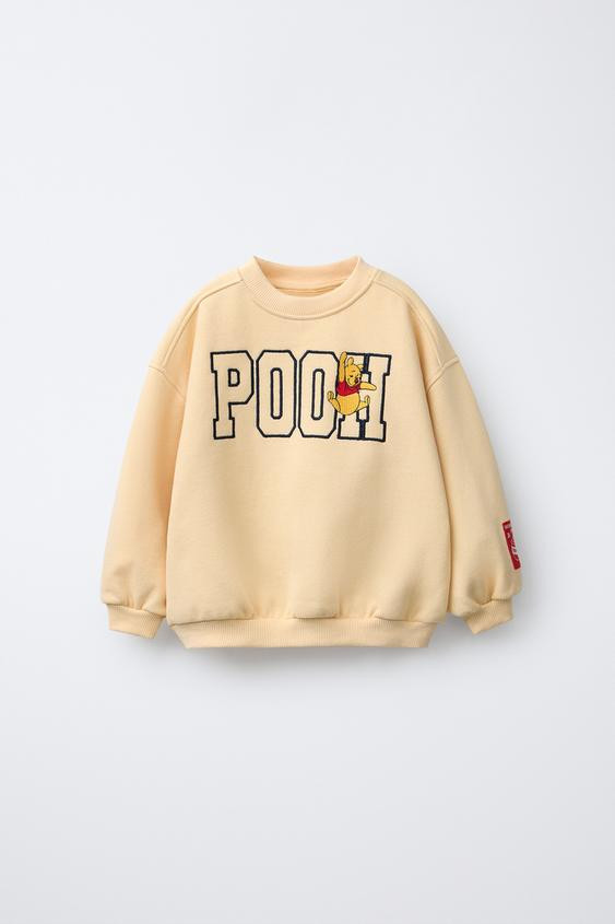 WINNIE THE POOH © DISNEY EMBROIDERED SWEATSHIRT | Zara UK