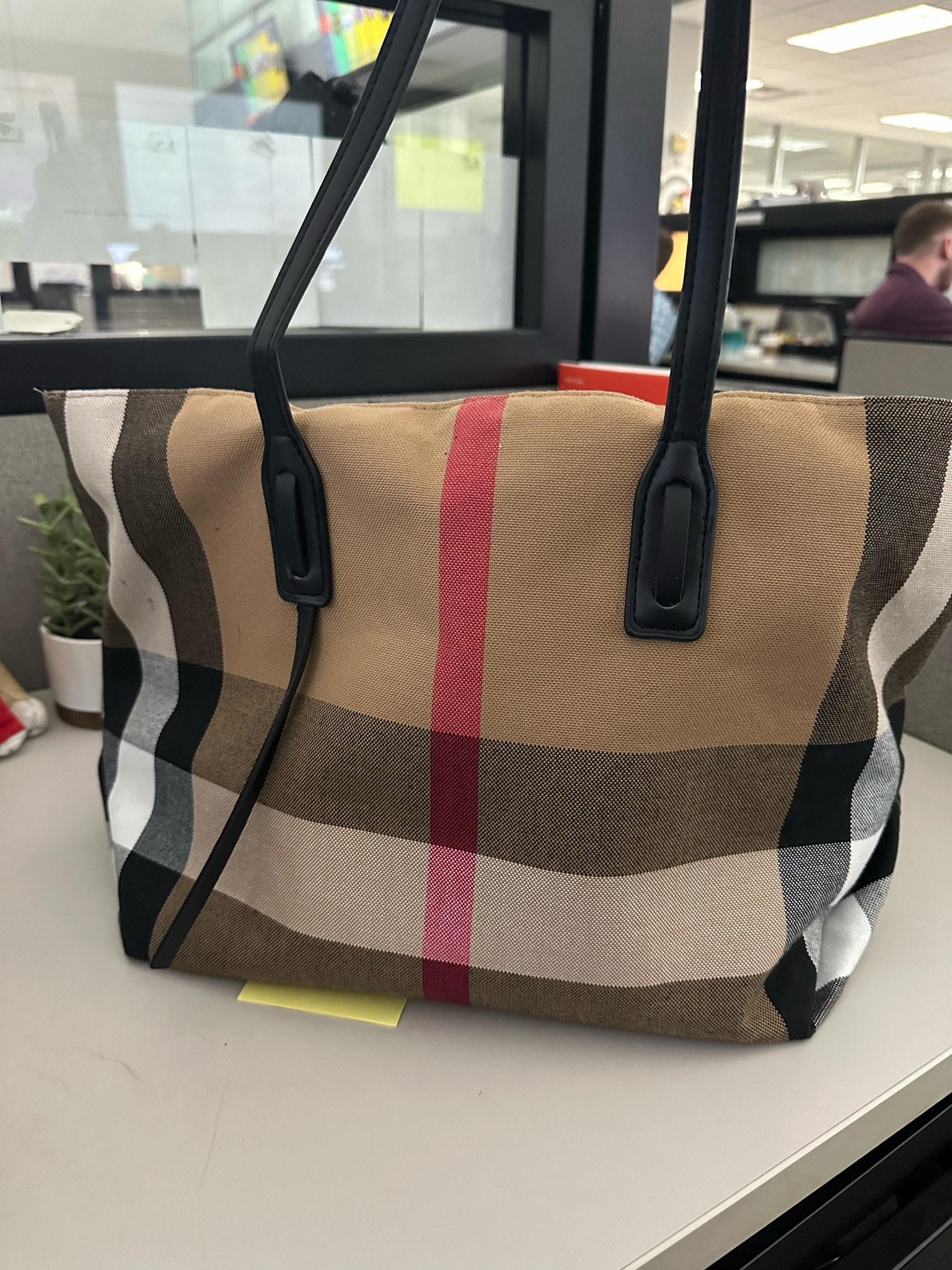 I am obsessed with this amazon bag! It’s a great dupe for Burberry. Great for school and work. Holds my laptop and iPad 

#LTKSeasonal #LTKstyletip #LTKitbag
