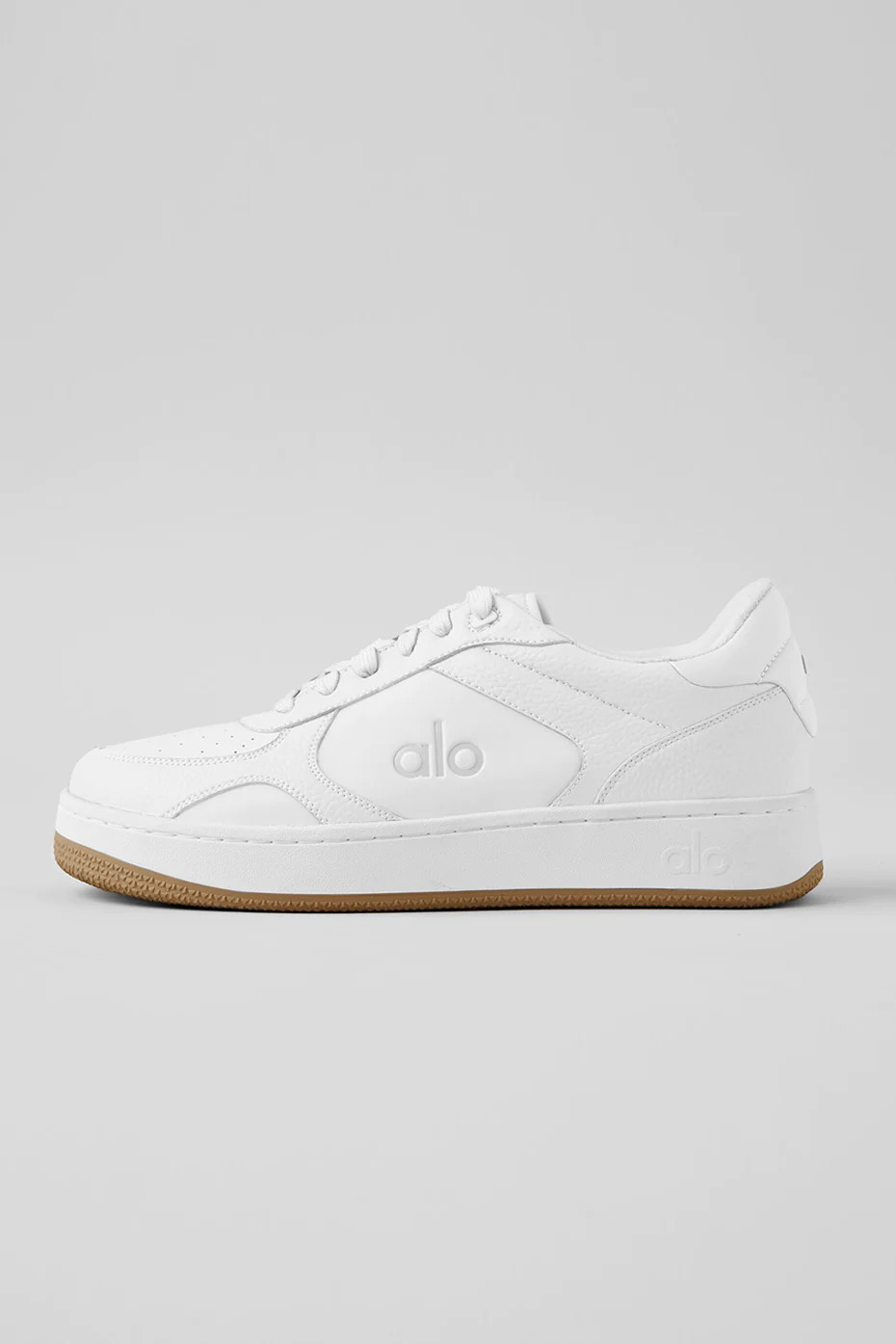 Alo Yoga� | Alo Recovery Mode Sneaker in Natural White/Gum Brown, Size: 16M/17.5W | Alo Yoga