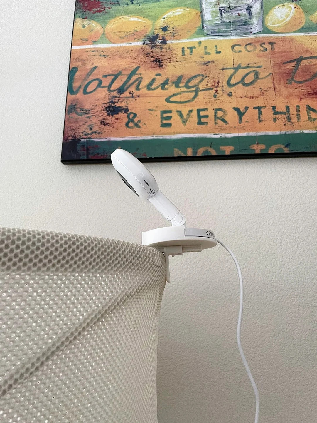 Adjustable Nanit Mount for Travel, Bassinets, Cribs, Pack N Plays, SNOO to Clip Nanit Pro Flex St... | Etsy (US)