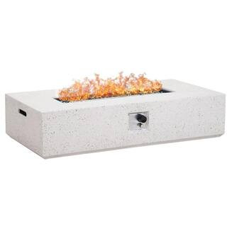 56 in. 50,000 BTU Outdoor Firepit Table Propane Gas Fire Table for Patio 2024236ABC - The Home De... | The Home Depot