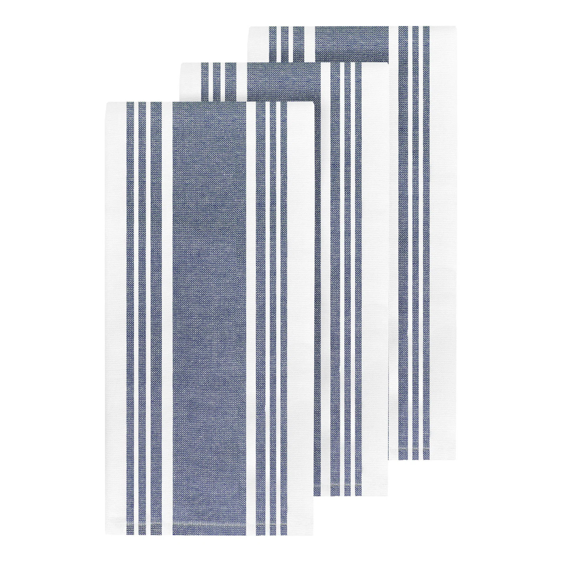 Dual Striped Tea Towel (Set of 3) | Perigold