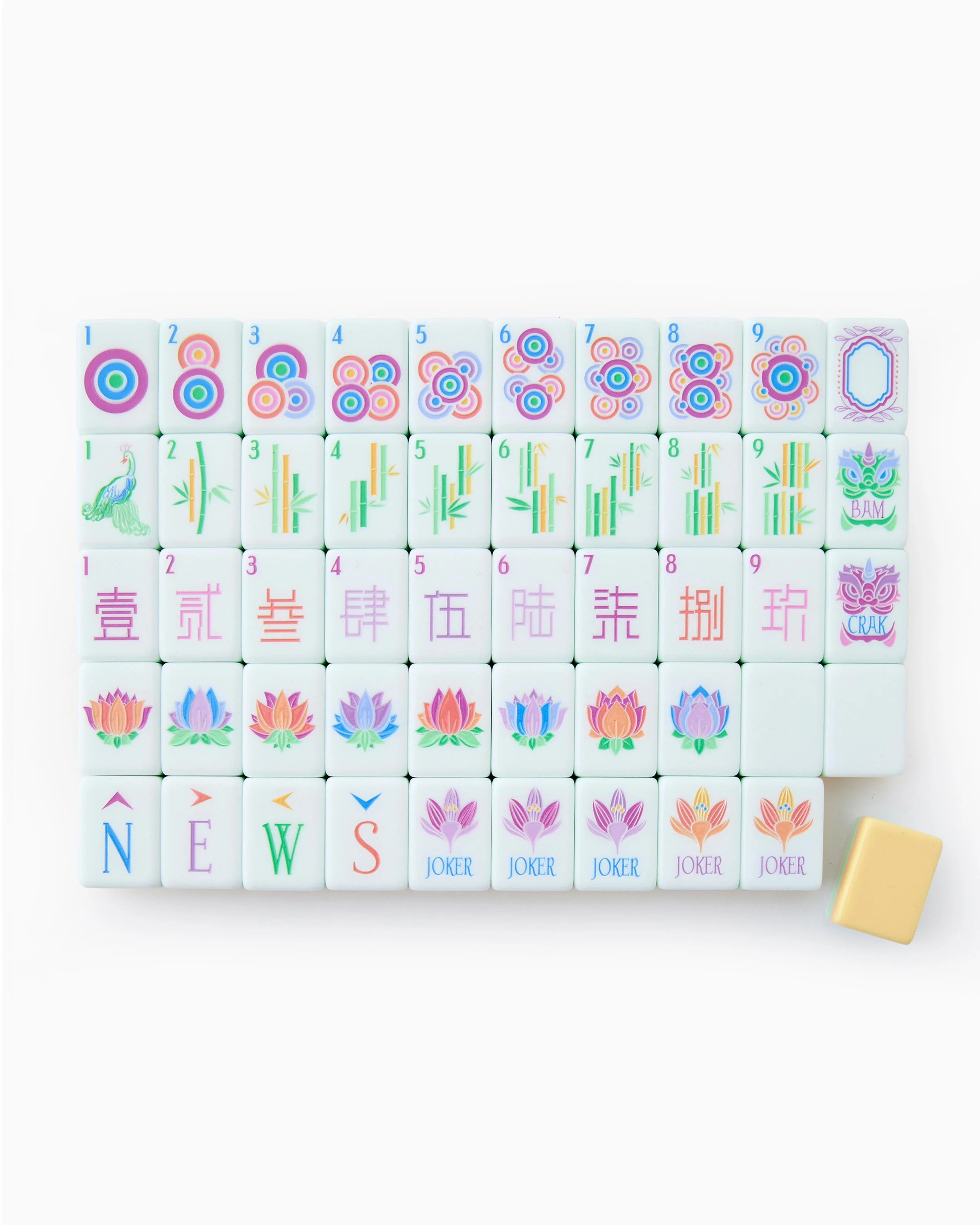 Sorbet Mahjong Tiles | Oh My Mahjong