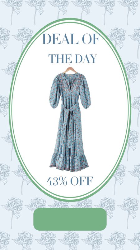 Deal of the day! Marea house dress on sale! 43% off! Serena and Lily sale 

#LTKstyletip #LTKhome