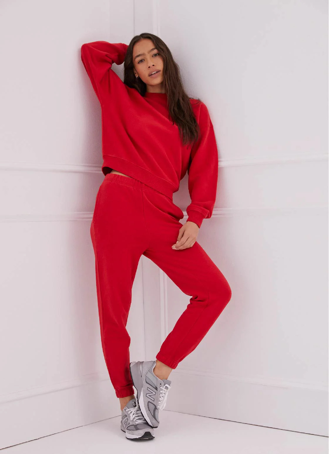 Classic Sweatpants Red | Something Navy | Something Navy