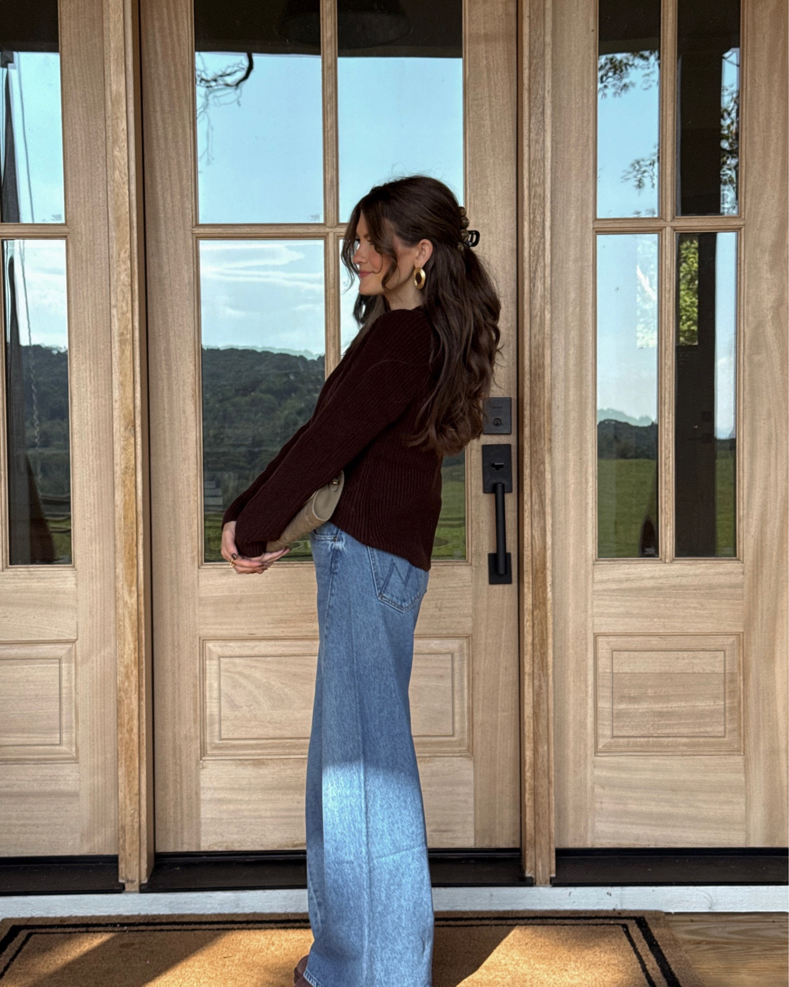 I am obsessed with these jeans!! 🍂

#LTKootd #LTKSeasonal #LTKmomlife