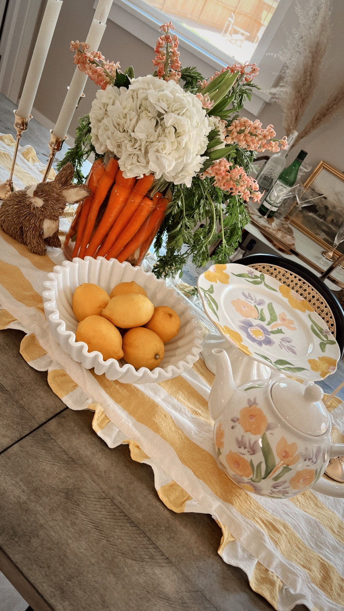 Easter table inspo! 🥕🐰🌷🍋

#LTKSeasonal #LTKHome #LTKFindsUnder100
