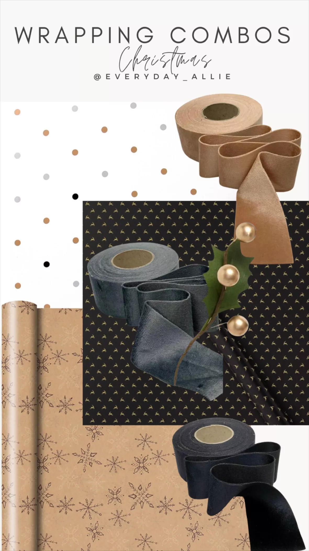 Christmas Gift Gold And White Wrapping Paper Valentine's Day Birthday Gift  Box